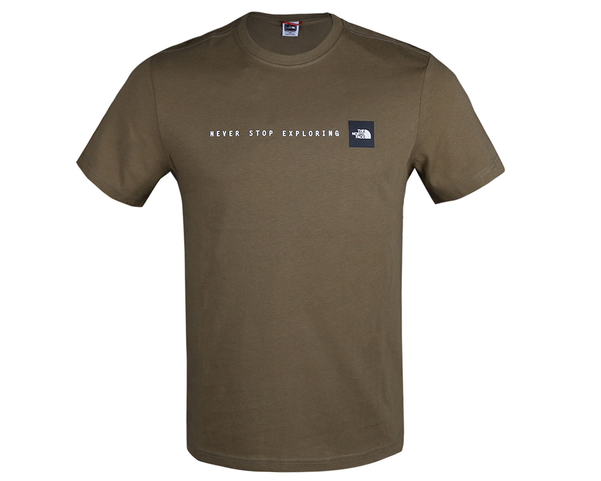 T shirt the north face never stop exploring shop