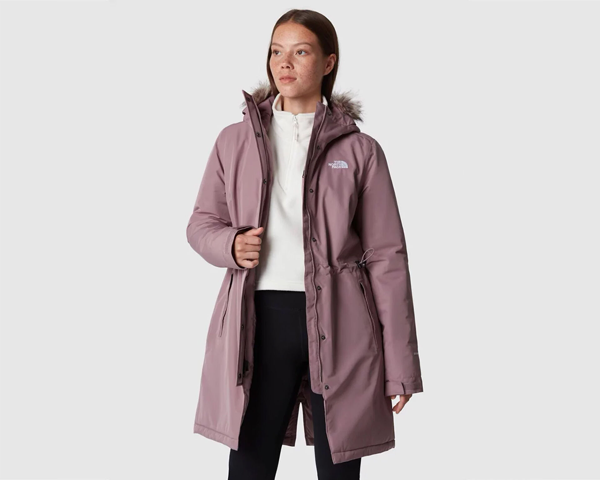 The North Face Kad n W Zaneck Parka Pembe NF0A4M8YI0V1