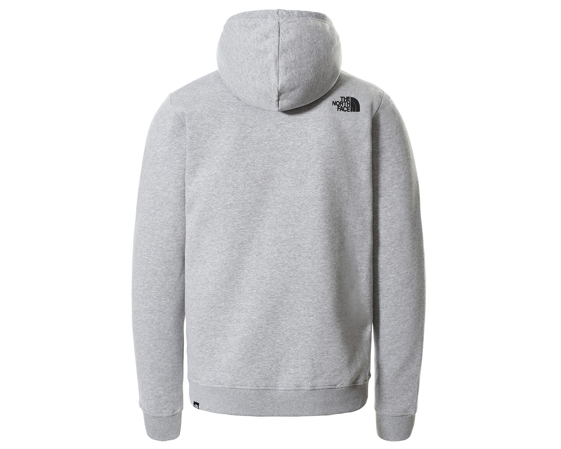 Grey hoodie north face deals
