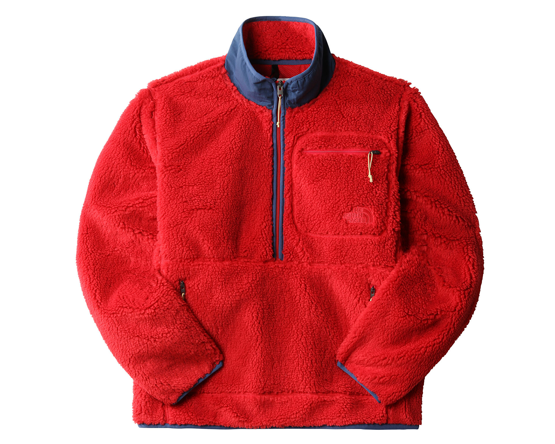 Pile pullover on sale