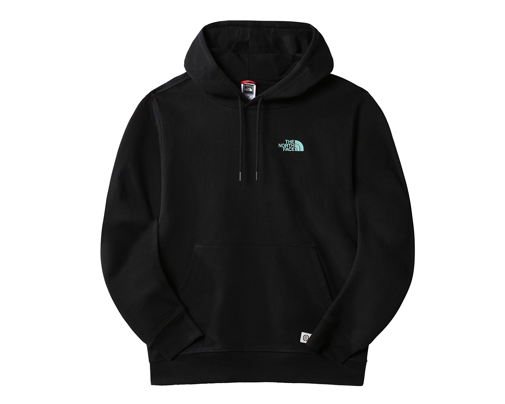 The North Face Erkek M Regrind Pullover Hoodie Siyah NF0A7X2NJK31