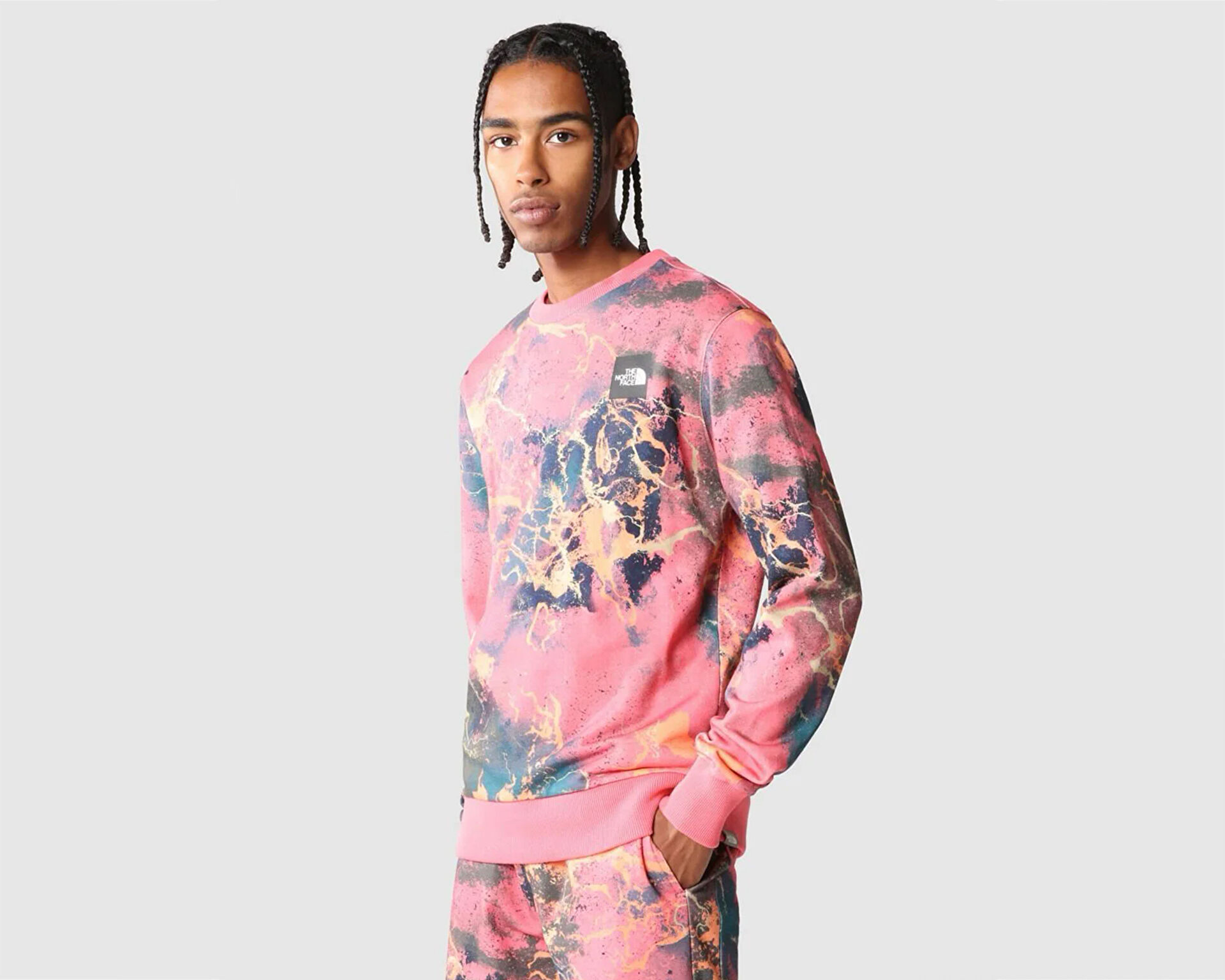 The North Face Erkek M Summer Logo Crew Kırmızı NF0A8238IOC1
