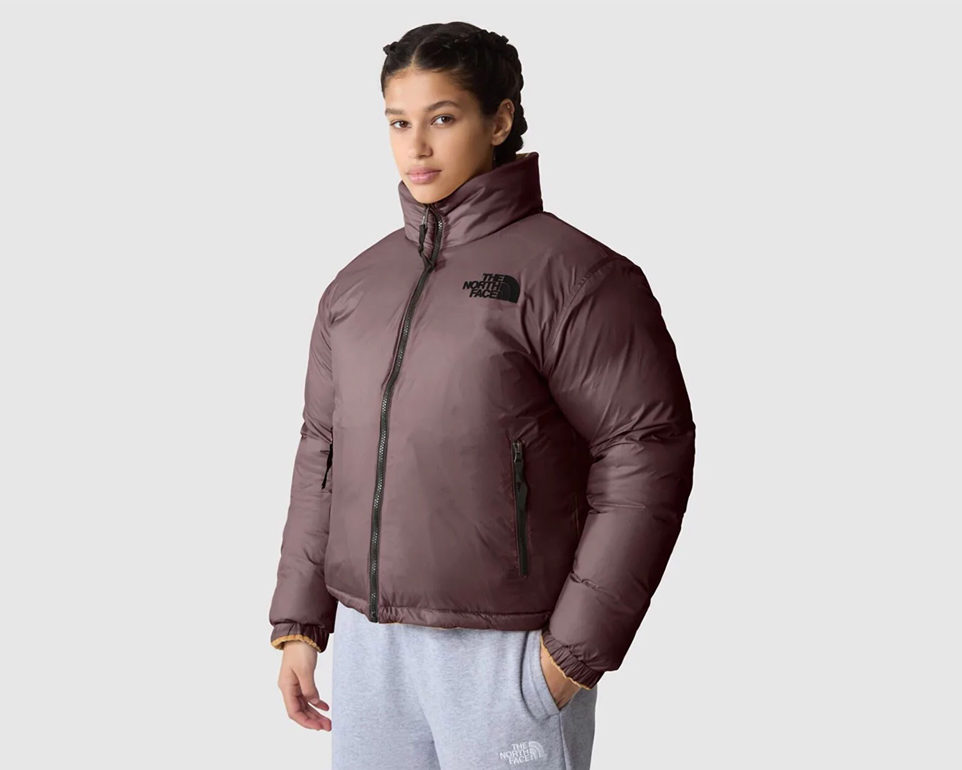 WMNS) THE NORTH FACE Nuptse Crop Jacket NF0A3XE2-F32