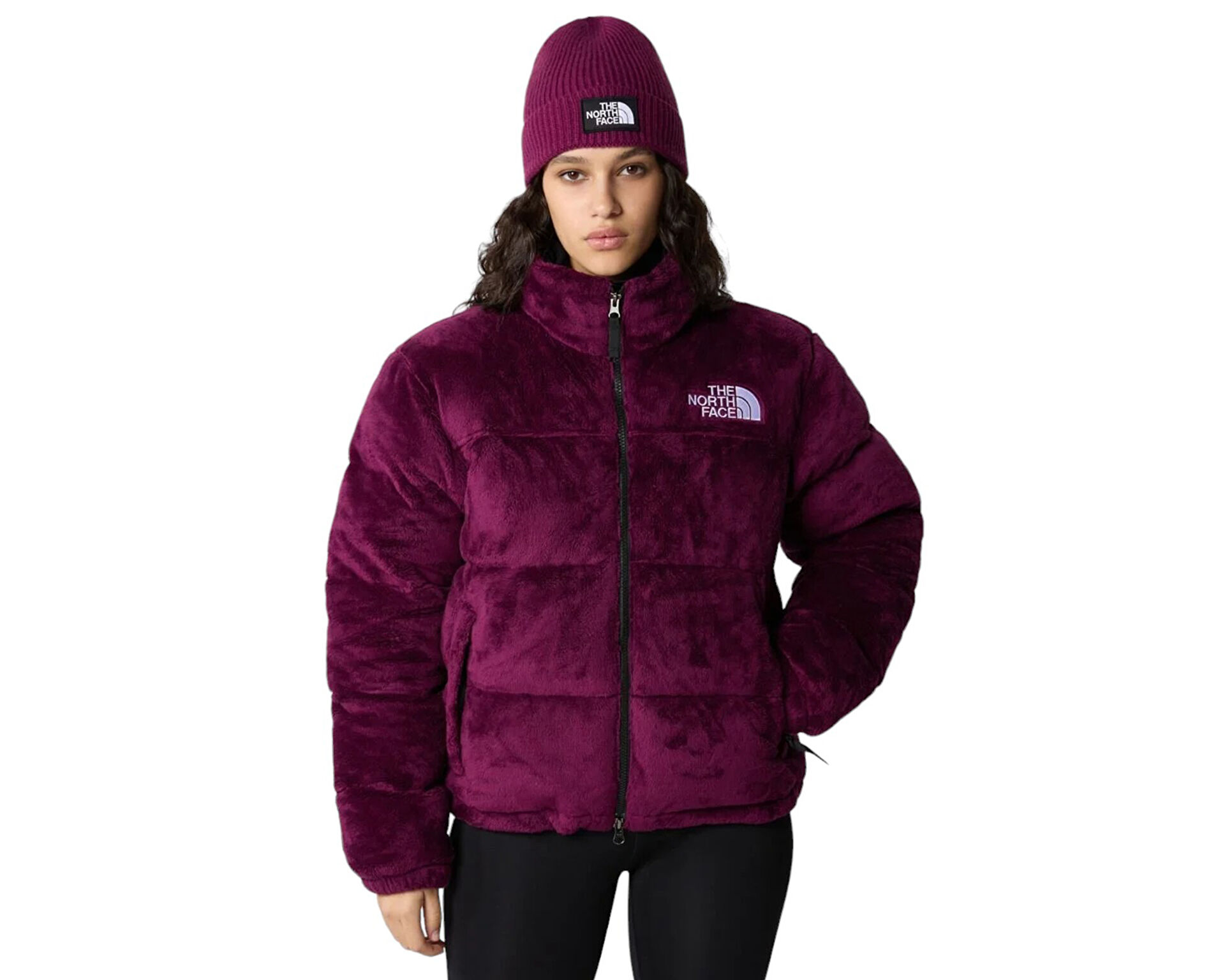 The North Face Kadın W Versa Velour Nuptse Pembe NF0A84F9I0H1