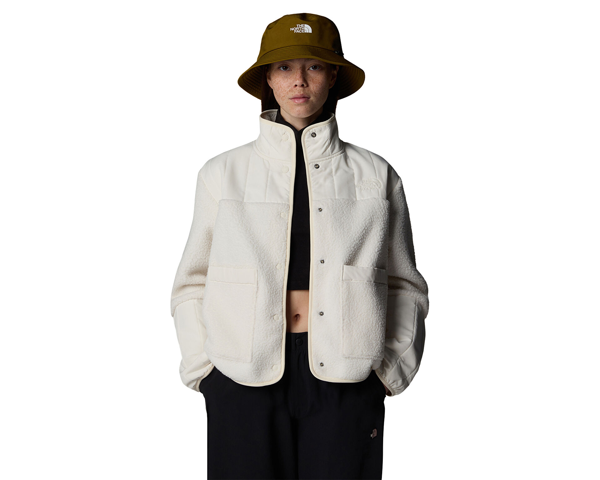 The North Face Kad n W Cragmont T Fleece Jacket Krem NF0A84IEQLI1