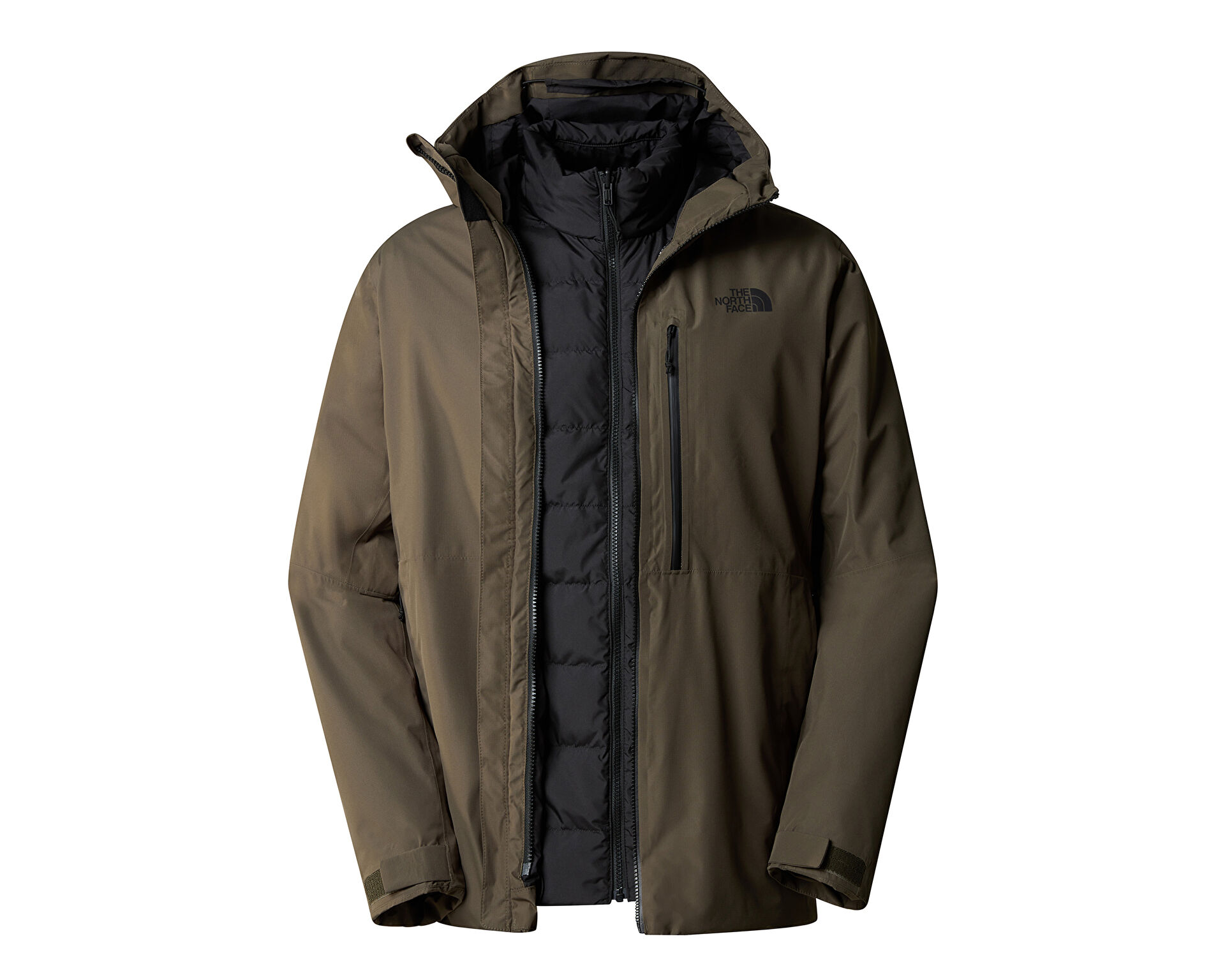 The North Face Erkek M North Table Down Triclimate Jacket Kahverengi NF0A84IGBQW1