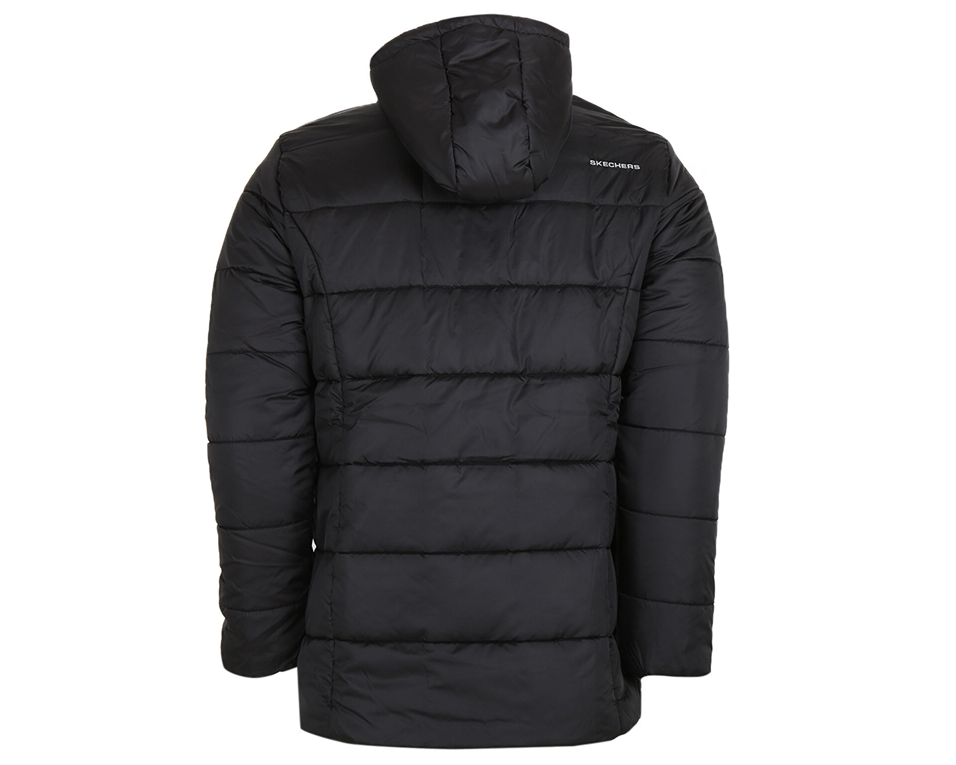 Skechers Erkek M Hooded Midi Length Jacket Siyah S212038 001