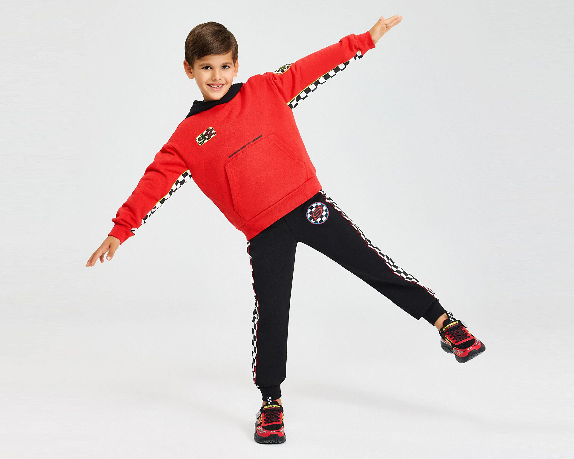 Skechers Cocuk B Lw Fleece Hoodie Sweatshirt K rm z SK242042 600