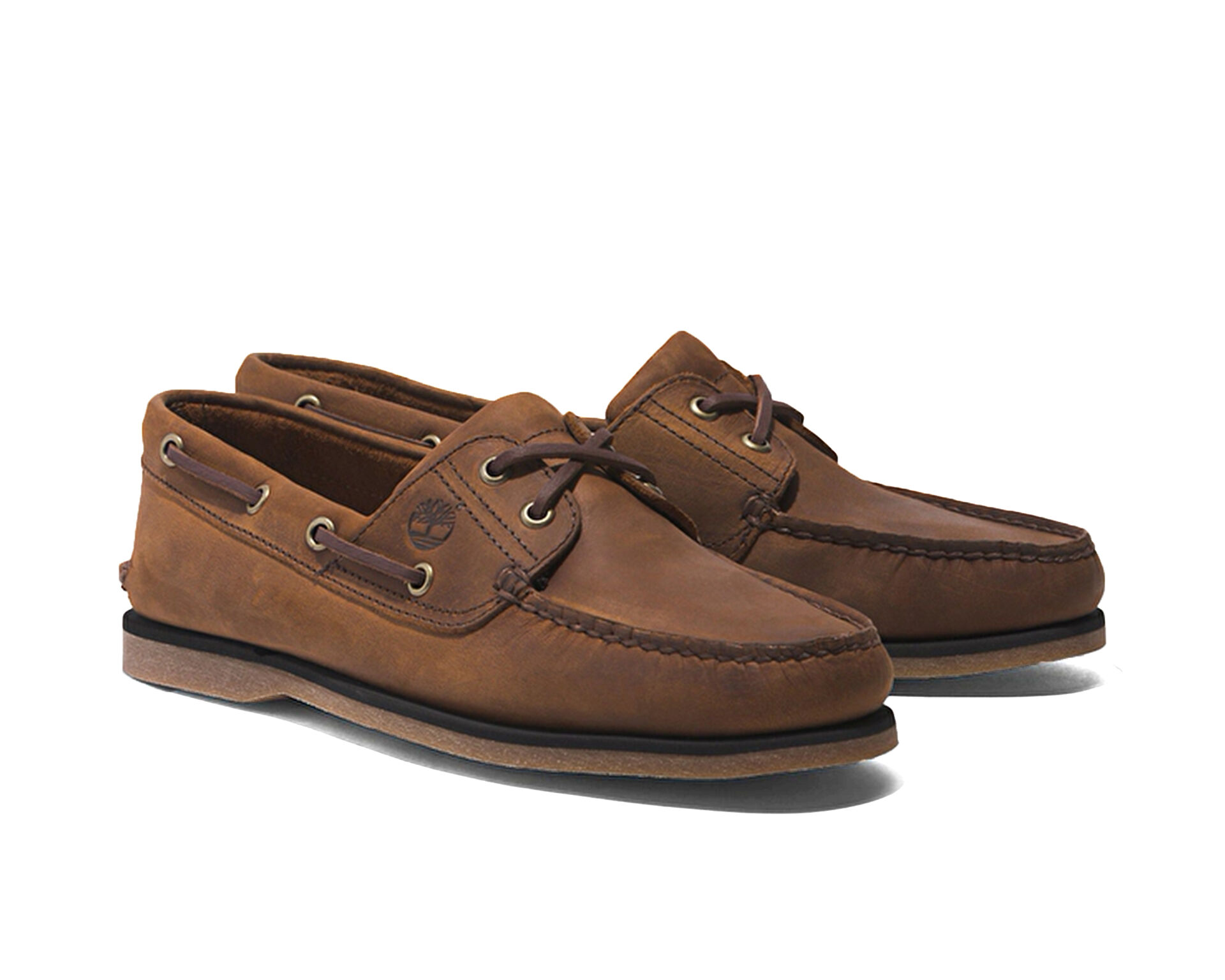 Timberland canvas boat shoes top