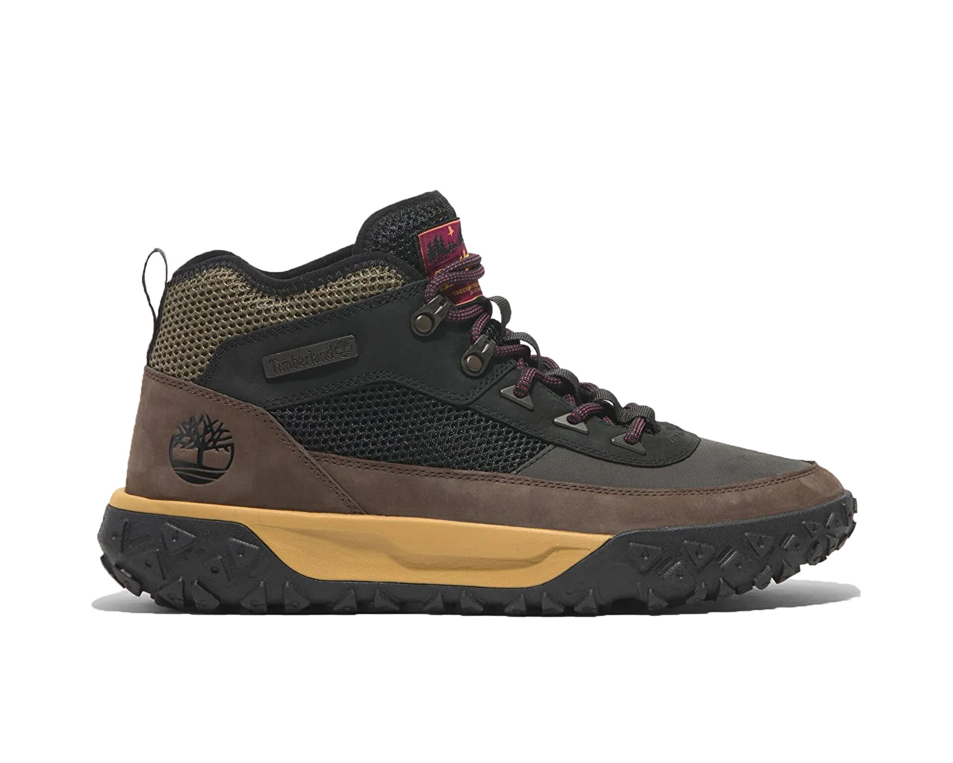 Timberland Erkek Greenstride Motion 6 Mid Lace Up Kahverengi TB0A6CW1EJC1