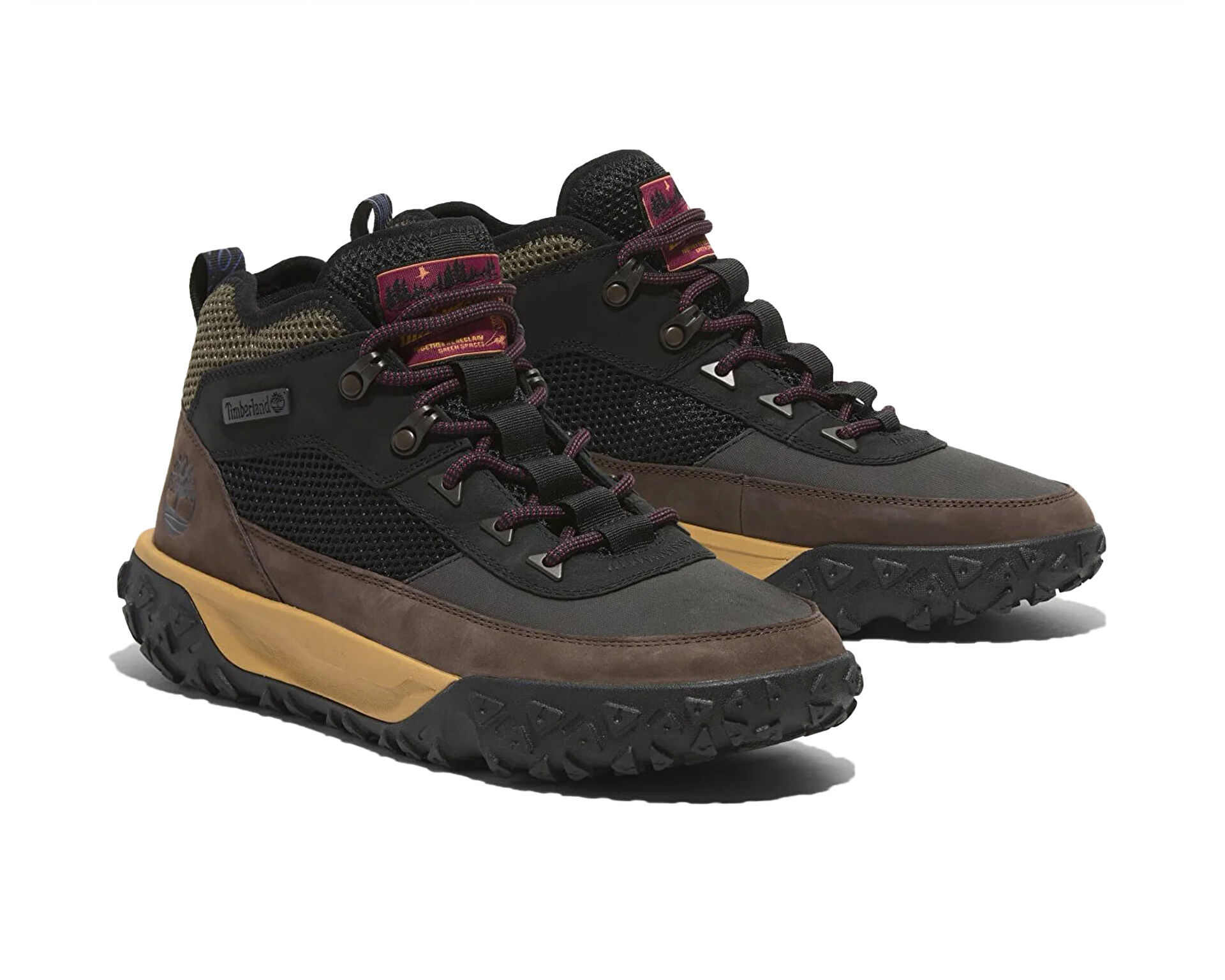 Timberland Erkek Greenstride Motion 6 Mid Lace Up Kahverengi TB0A6CW1EJC1