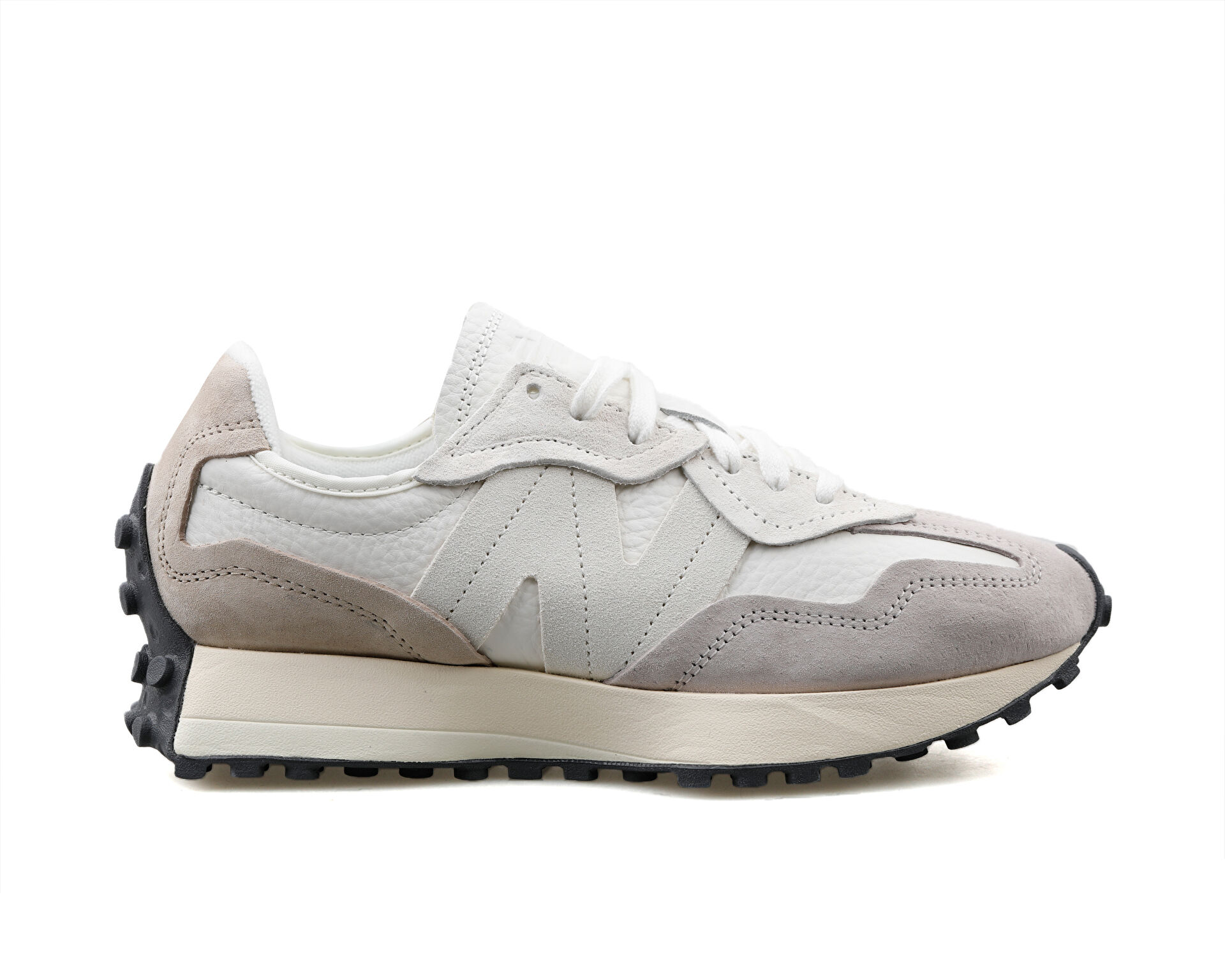 New balance 327 white best sale