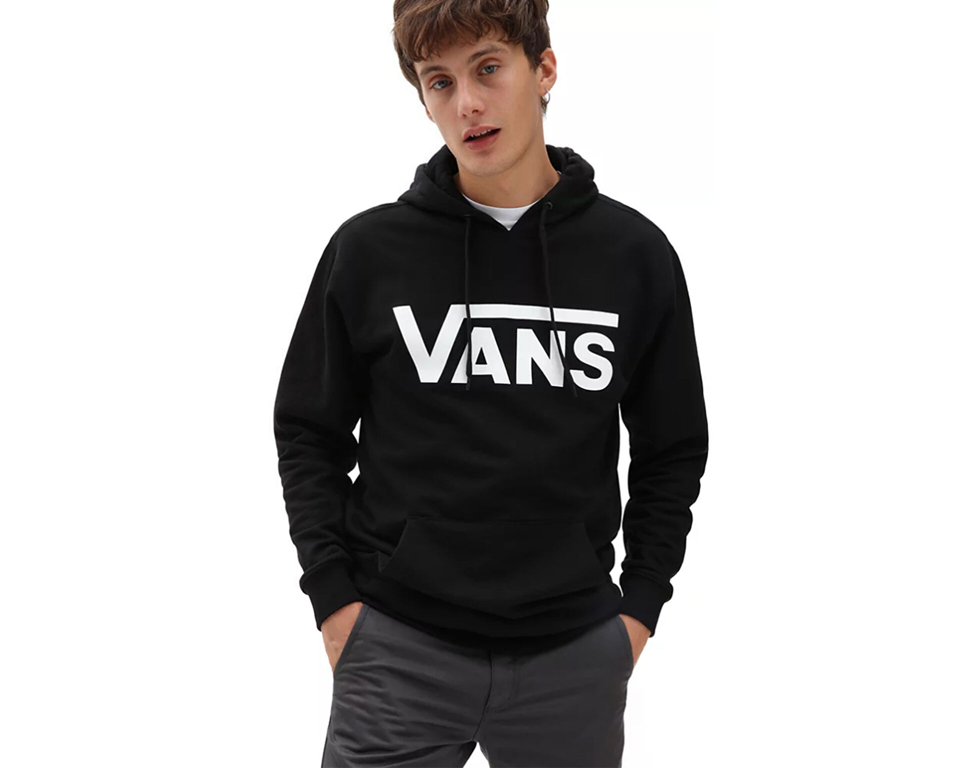 Vans Erkek Classic Po Hoodie ii Siyah VN0A456BY281