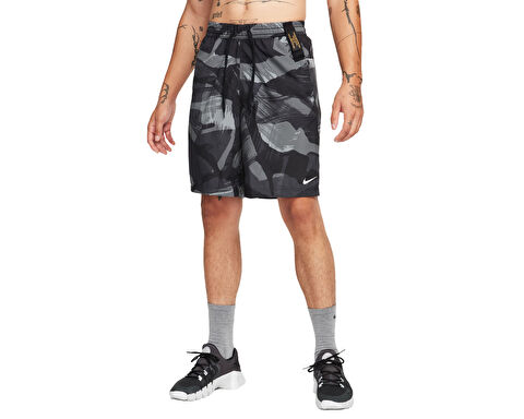 Nike Erkek M Nk Df Form 9Ul Short Camo Gri FN3046 010
