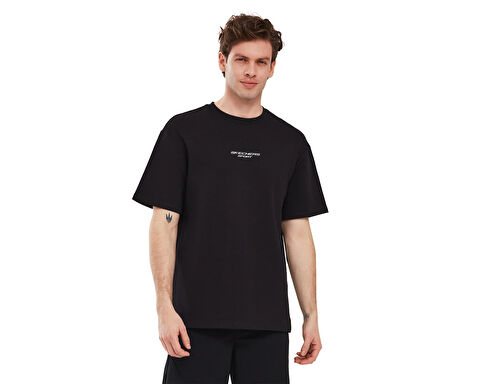 M GRAPHIC TEE REFLECT LOGO OVERSIZE T-SHIRT