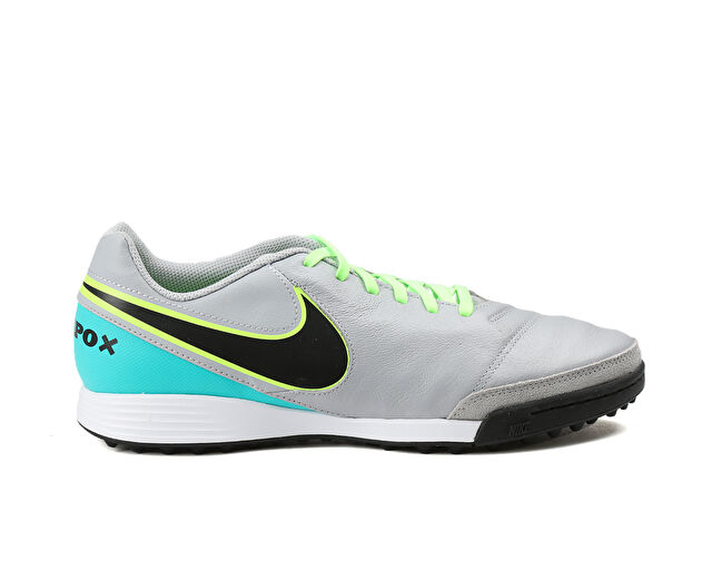 Nike Erkek Tiempox Genio ii Leather Tf Gri 819216 003