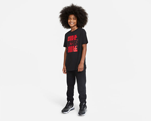 Nike Cocuk U Nsw Tee Stack Siyah DC7794 010