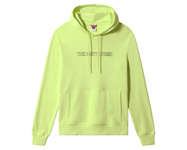 Green the top north face hoodie