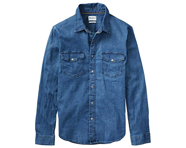 Timberland blue shirt new arrivals