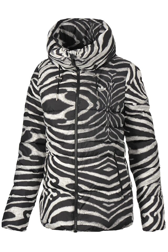 Zebra Jacket Kad n Adidas Beyaz Kad n Montu M30477 Korayspor