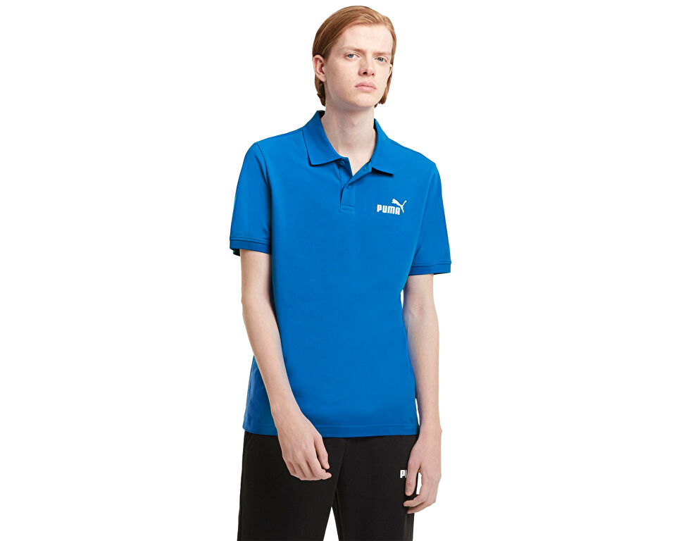Puma Ess Pique Polo Erkek Günlük Polo Tişört 58667458 Mavi
