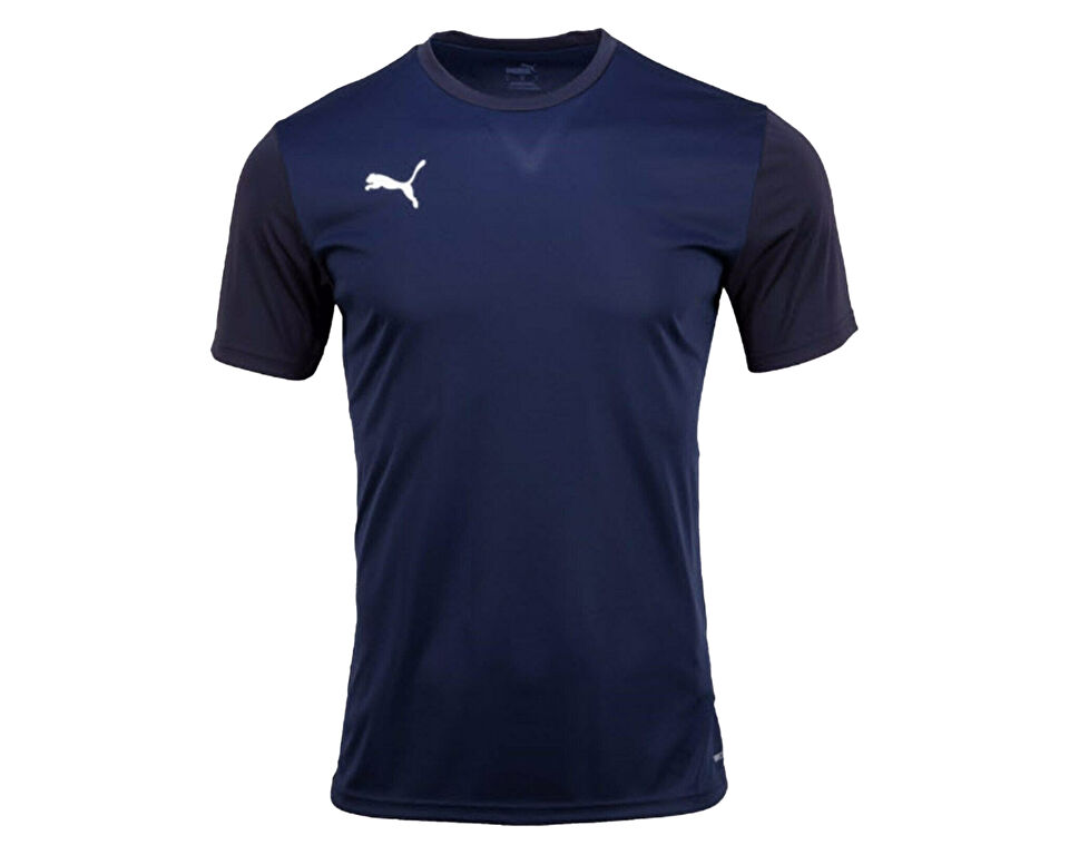 Puma Teamgoal 23 Sideline Tee Erkek Futbol Antrenman Tişörtü 65648406 Mavi