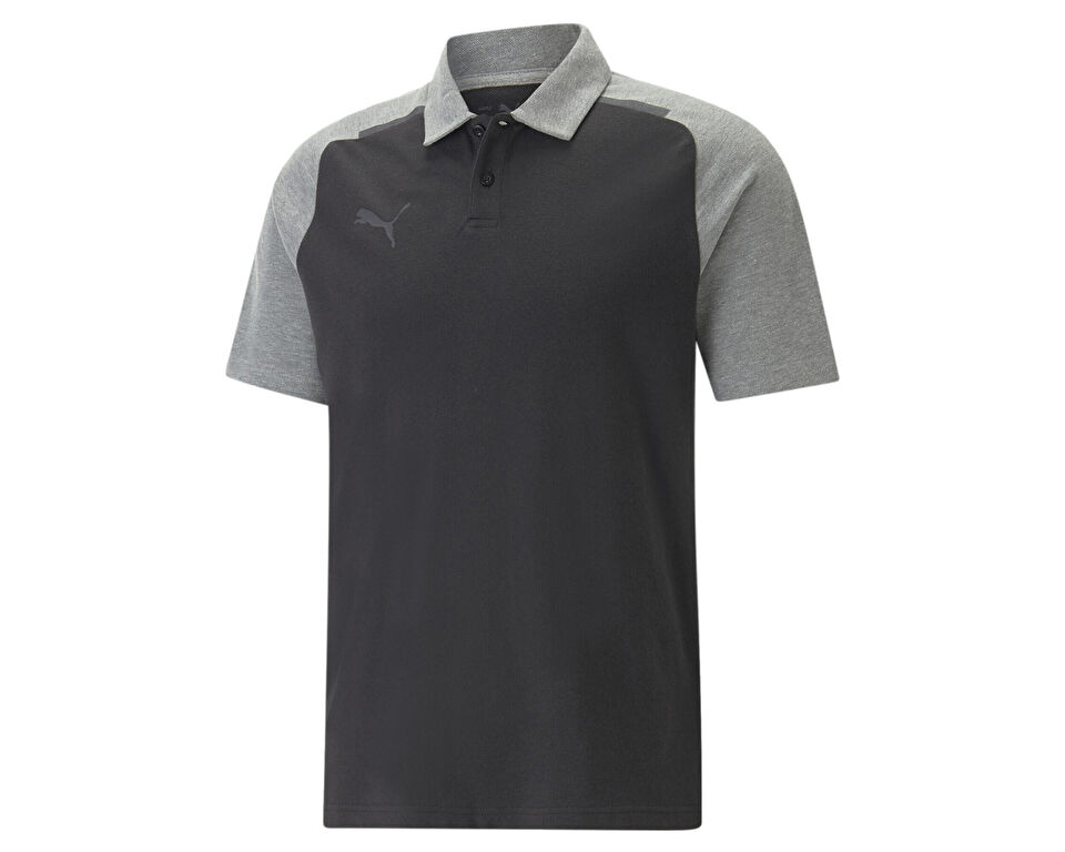 Puma Teamcup Casuals Polo Erkek Futbol Polo Tişörtü 65799103 Siyah