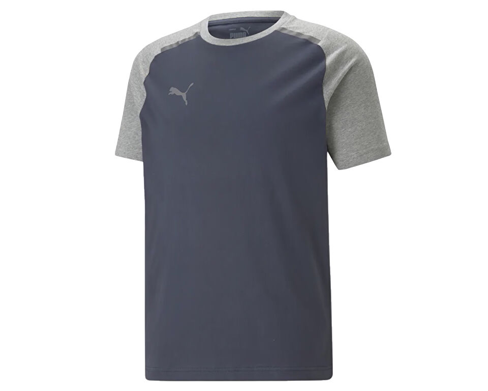 Puma Teamcup Casuals Tee Erkek Futbol Tişörtü 65799206 Lacivert