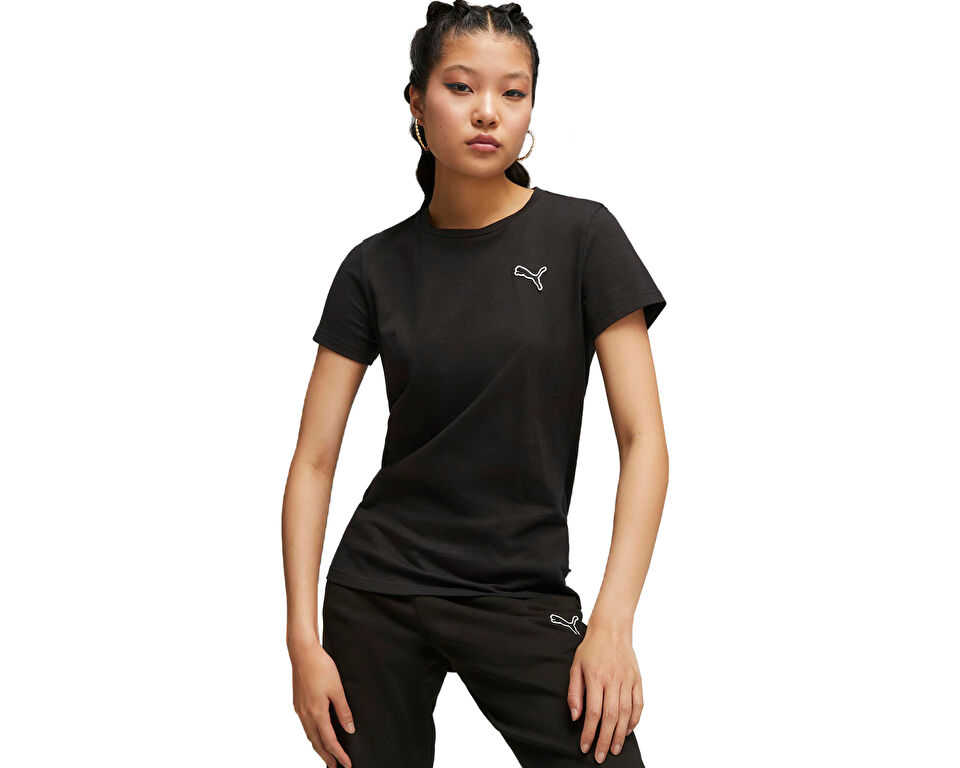 Puma Better Essentials Tee Kadın Günlük Tişört 67598601 Siyah
