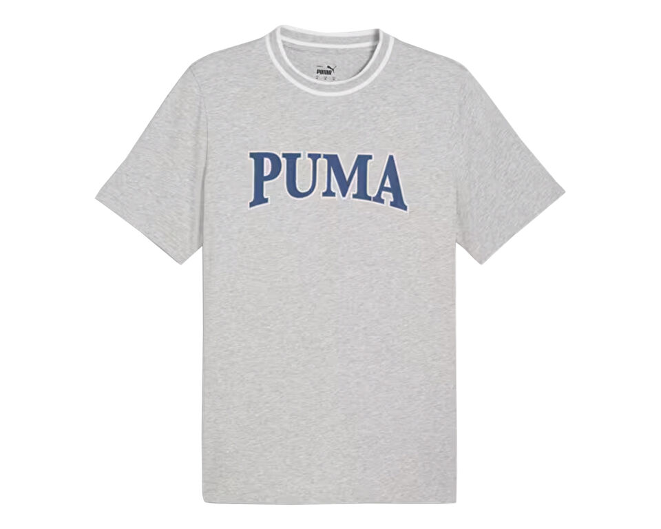 Puma Puma Squad Graphic Tee Erkek Günlük Tişört 67896704 Gri