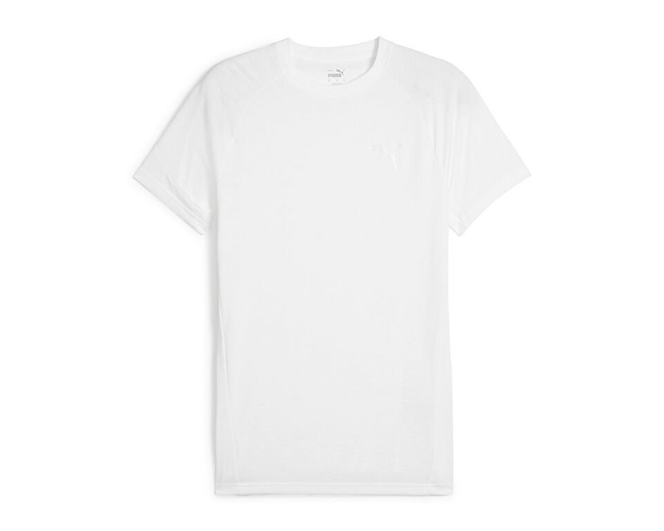 Puma Evostripe Tee Erkek Günlük Tişört 67899202 Beyaz