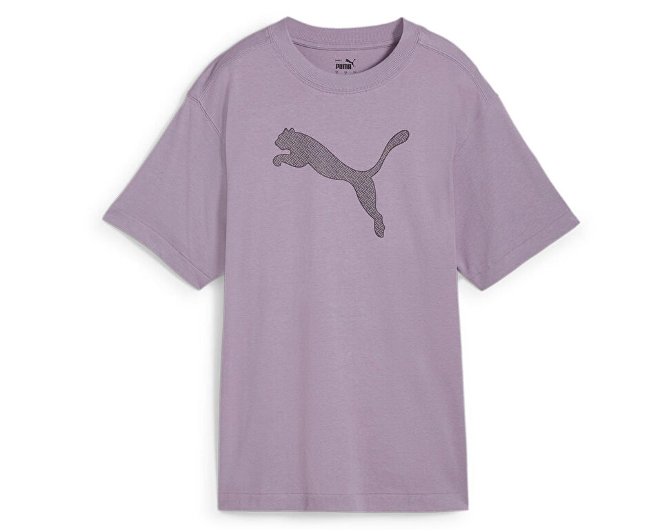 Puma Her Graphic Tee Kadın Günlük Tişört 68161930 Mor