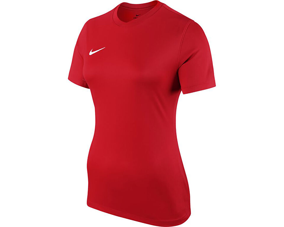 Nike W Nk Dry Park Vi Jsy Ss Kadın Futbol Tişörtü 833058-657 Kırmızı