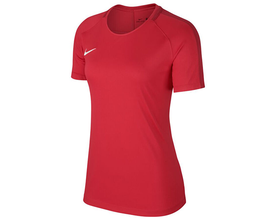 Nike W Nk Dry Acdmy18 Ss Kadın Futbol Tişörtü 893741-657 Kırmızı