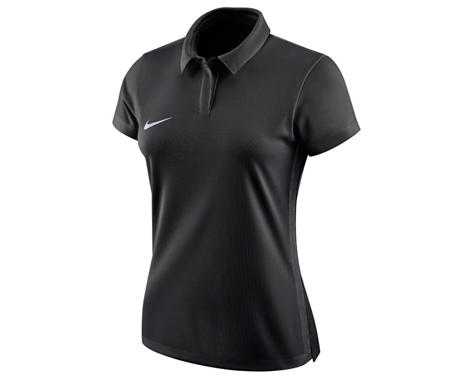 Nike W Dry Acdmy18 Polo Ss Kadın Futbol Polo Tişörtü 899986-010 Siyah