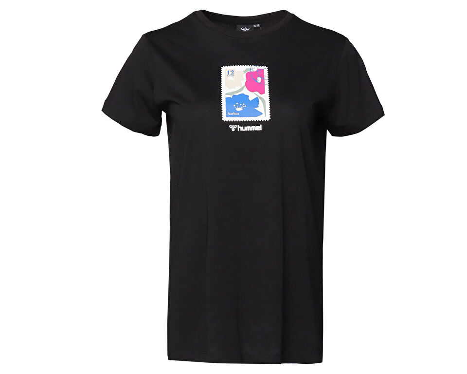 Hummel Hmlsalvia Tshirt Kadın Günlük Tişört 911751-2001 Siyah