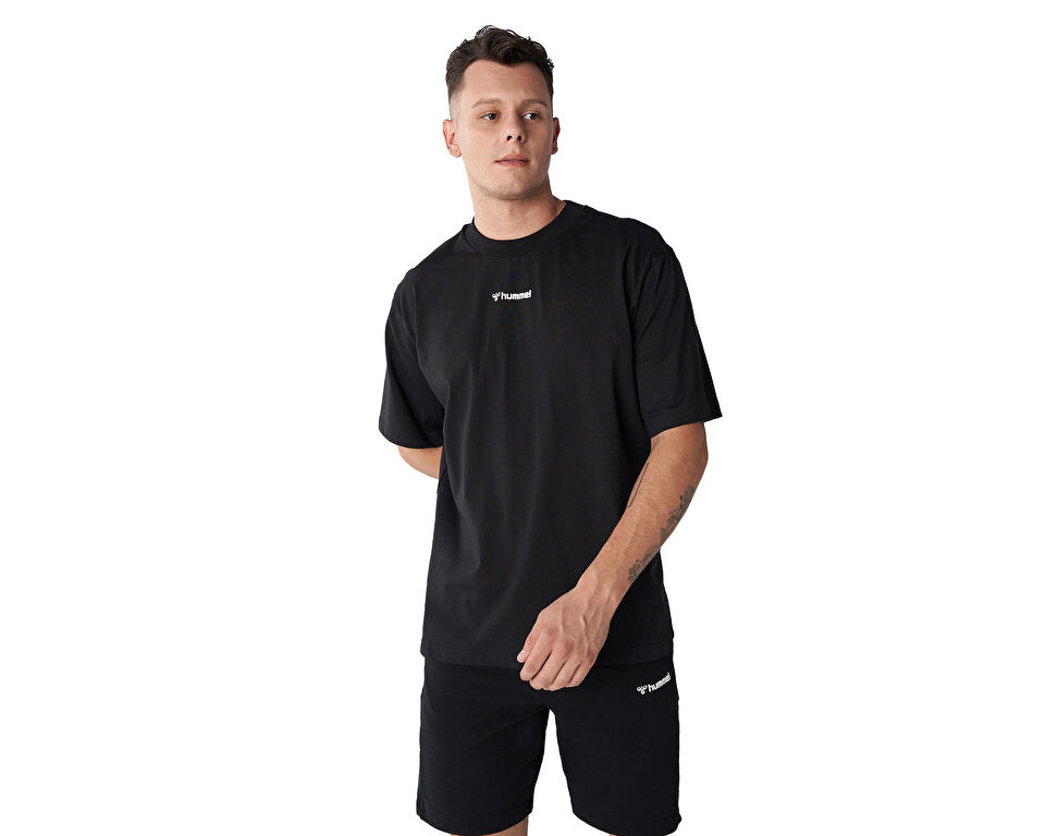 Hummel Hmlsean Oversize Tshirt Erkek Günlük Tişört 911856-2001 Siyah