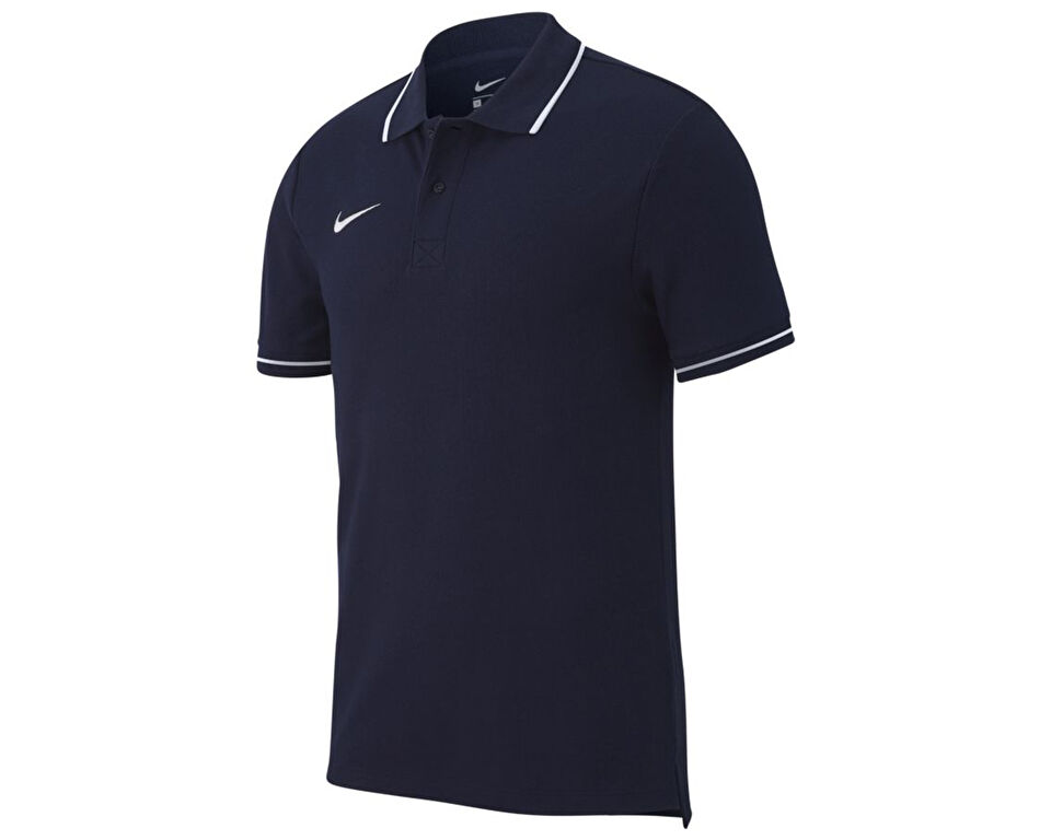 Nike M Polo Tm Club19 Ss Erkek Futbol Polo Tişörtü AJ1502-451 Lacivert