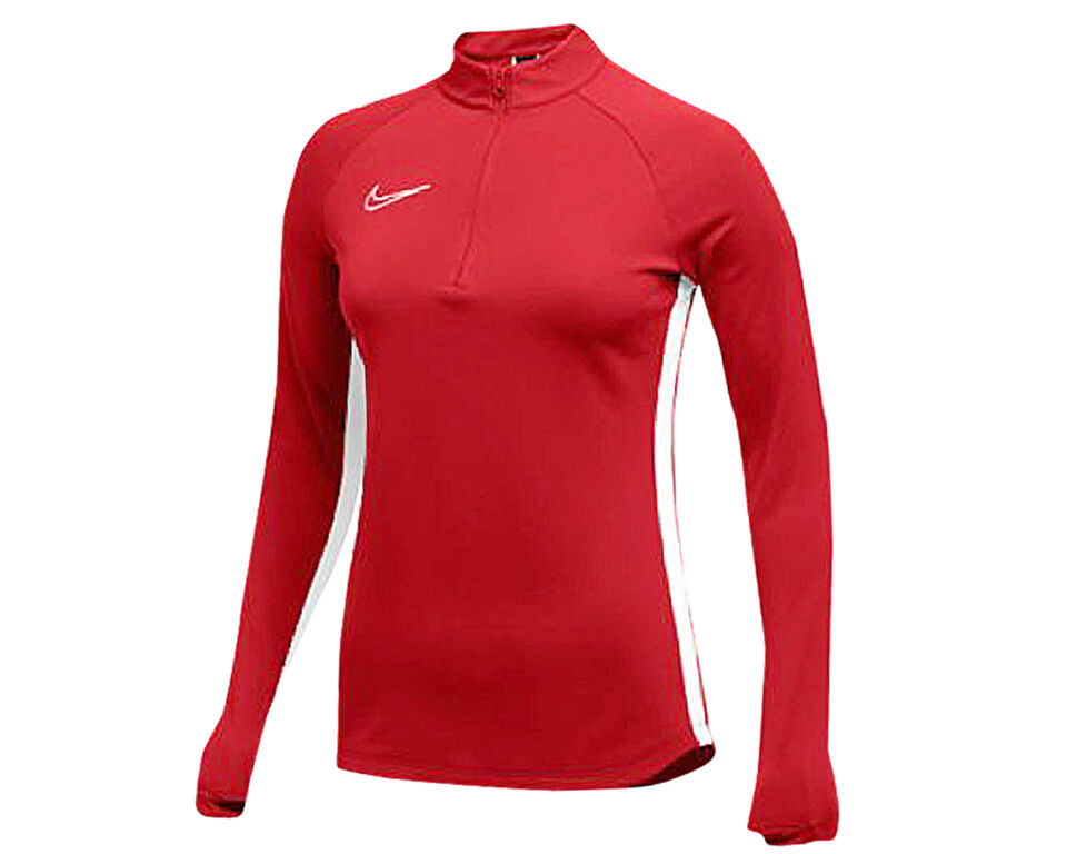 Nike W Nk Dry Acdmy19 Dril Top Kadın Uzun Kollu Futbol Tişörtü AO1470-671 Kırmızı