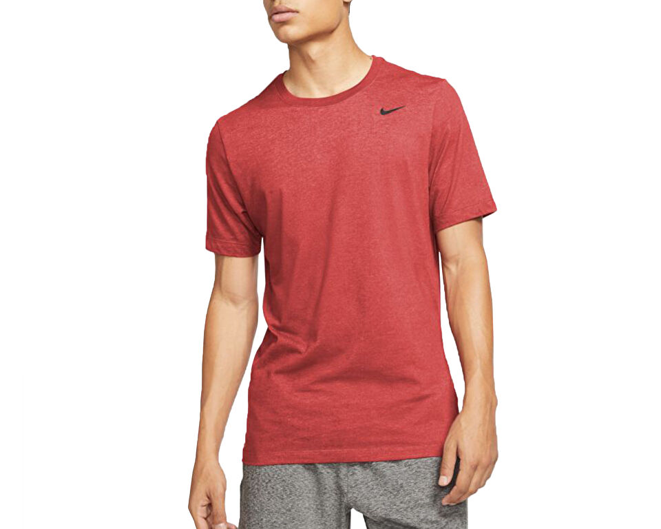 Nike M Nk Df Tee Dfc Crew Solid Erkek Antrenman Tişörtü AR6029-605 Pembe