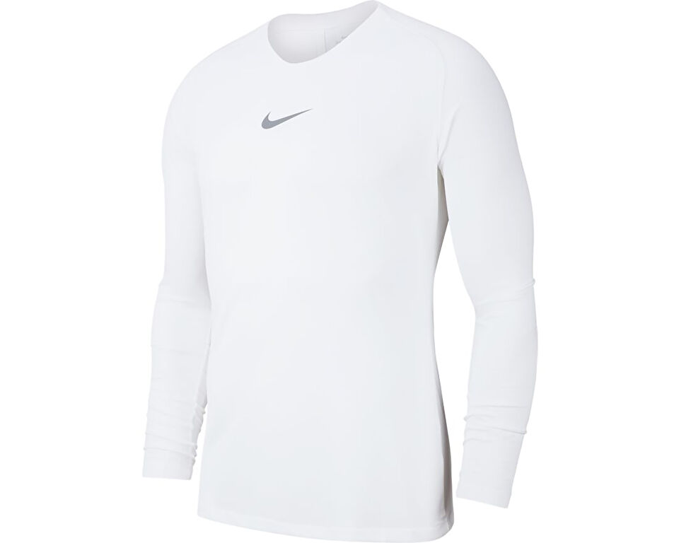 Nike Park İçlik Erkek Uzun Kollu Futbol Tişörtü AV2609-100 Beyaz