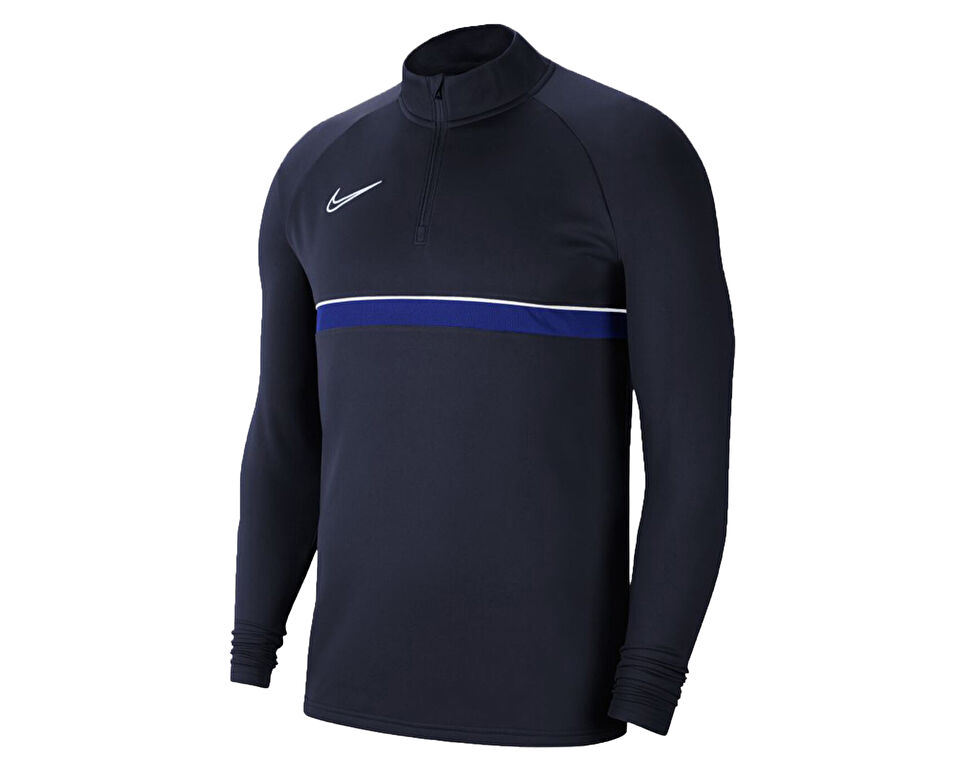 Nike M Nk Df Acd21 Dril Erkek Antrenman Uzun Kollu Tişört CW6110-453 Renkli