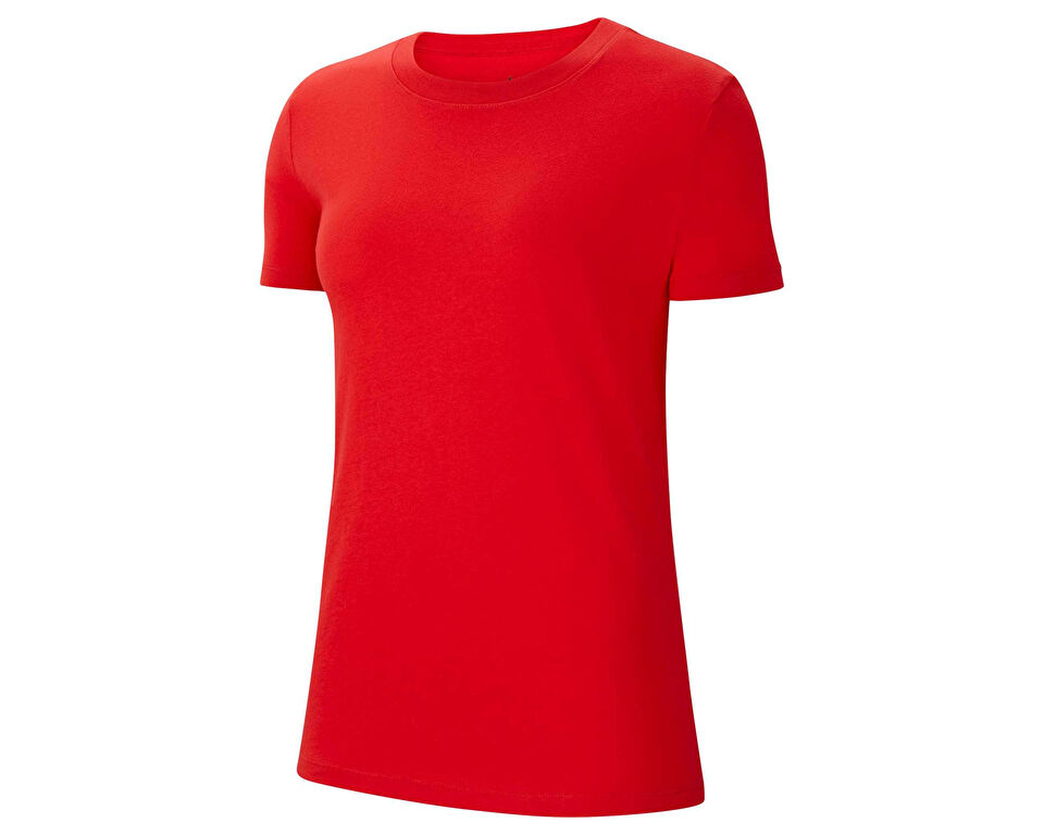 Nike W Nk Park20 Ss Tee Kadın Futbol Tişörtü CZ0903-657 Kırmızı