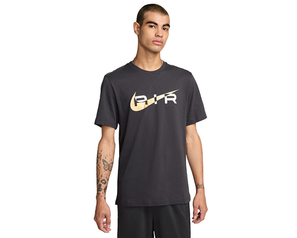 Nike M Nsw Sw Air Graphic Tee Erkek Günlük Tişört FN7704-070 Siyah