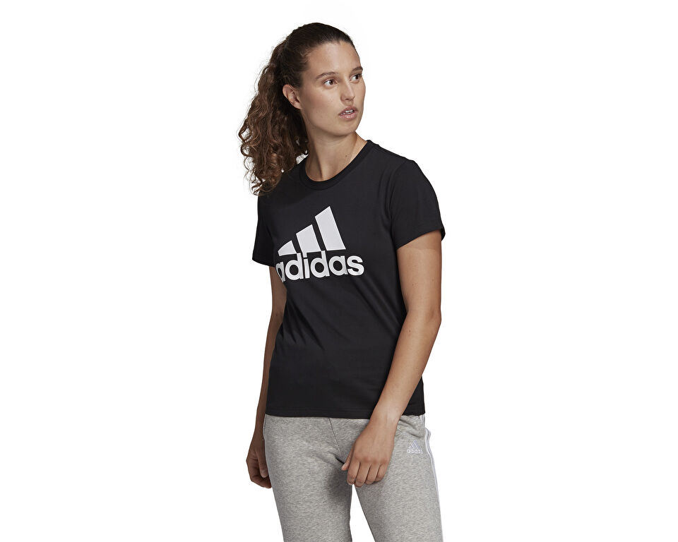 adidas W Bl T Kadın Günlük Tişört GL0722 Siyah