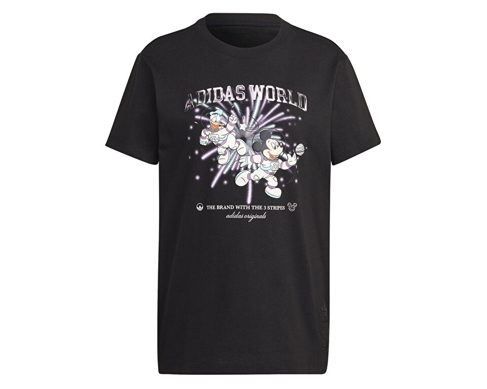 adidas Graphic Tee Kadın Günlük Tişört HL9050 Siyah