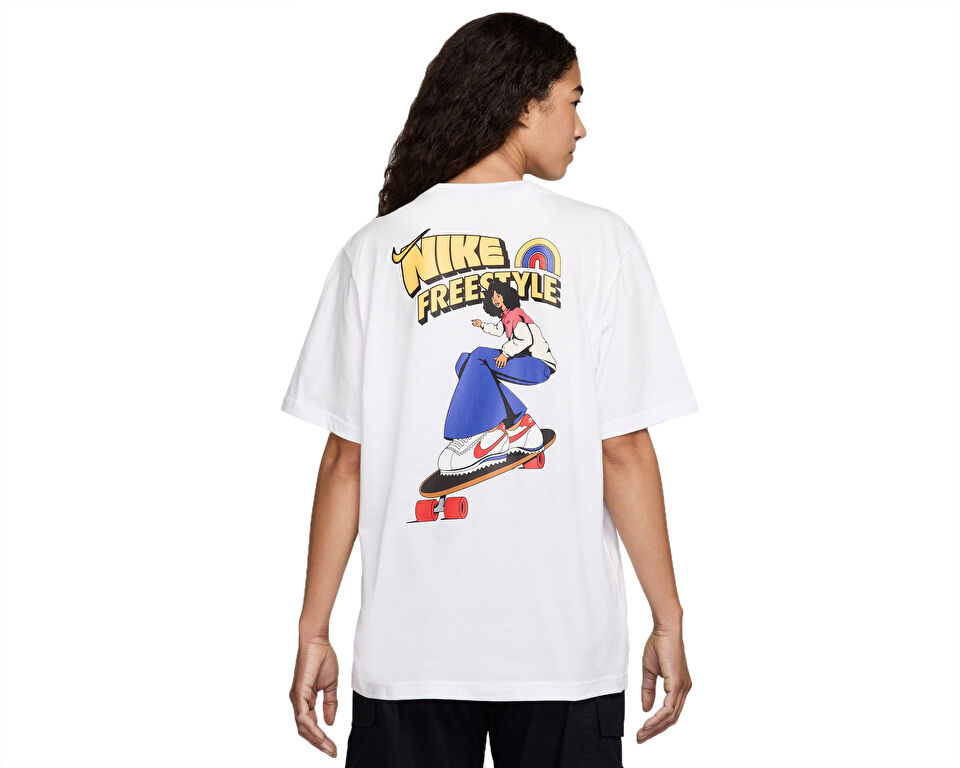 Nike Sportswear Kadın Günlük Tişört HM5023-100 Beyaz