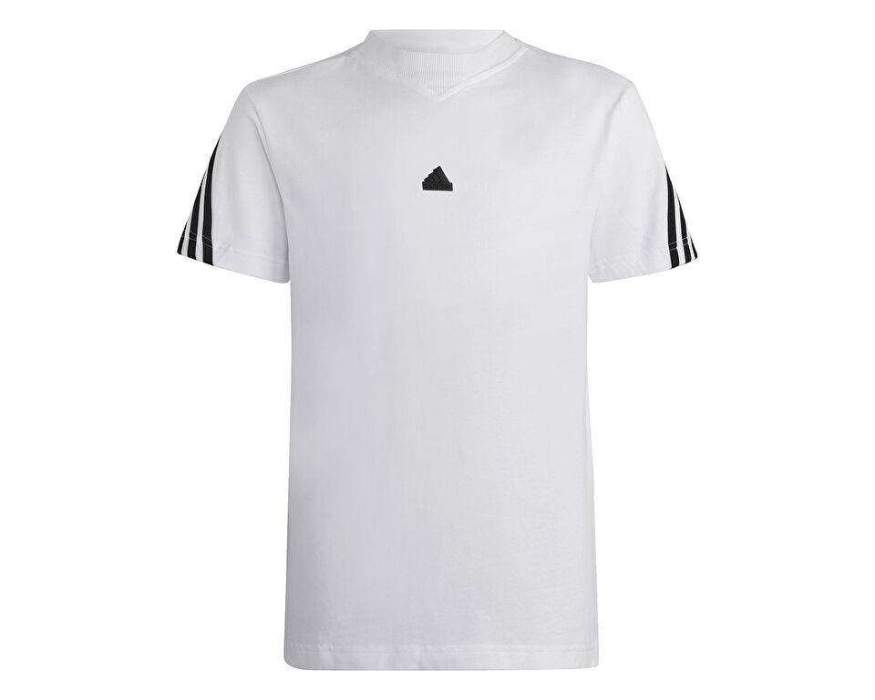 adidas U FI 3S T Çocuk Günlük Tişört HR6309 Beyaz