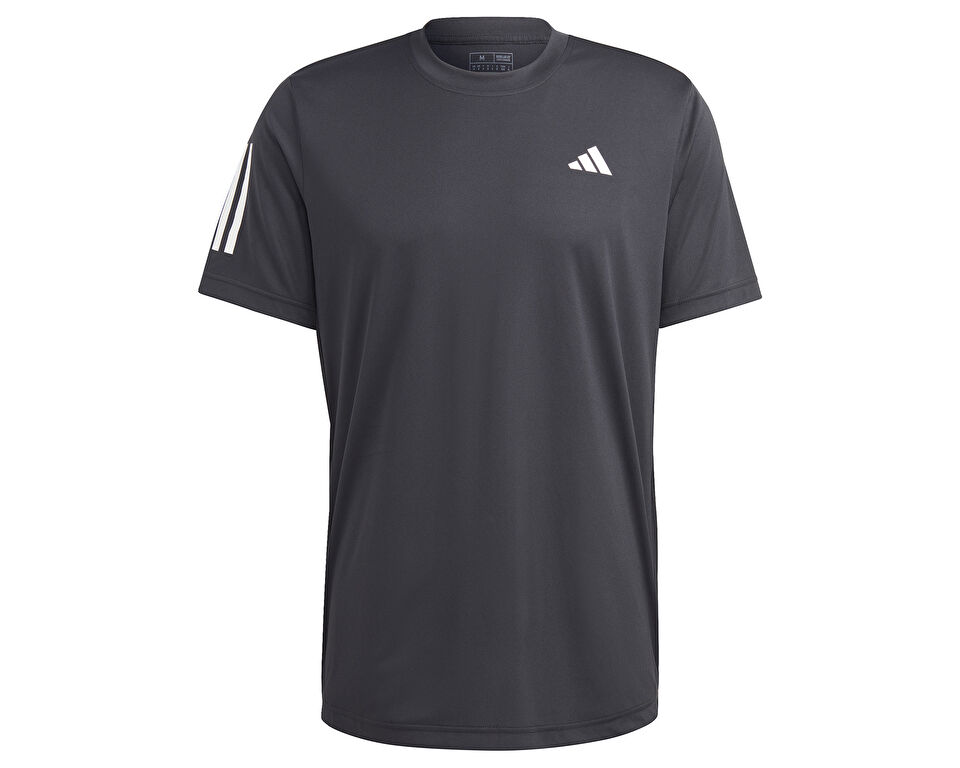 adidas Club 3Str Tee Erkek Tenis Tişörtü HS3262 Siyah