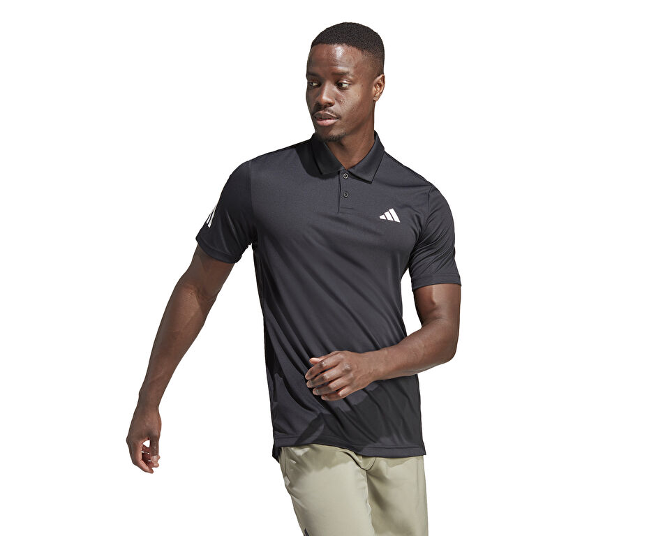 adidas Club 3Str Polo Erkek Tenis Polo Yaka Tişört HS3269 Siyah